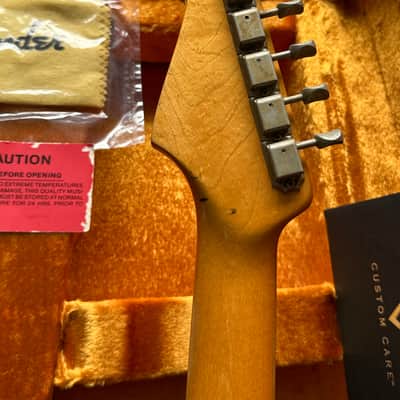Fender Stratocaster 1962 Relic Fiesta Red Custom Shop image 11