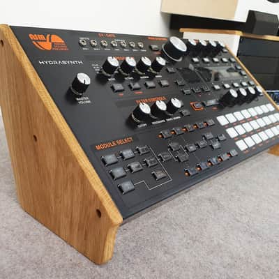 ASM Hydrasynth Desktop Module Dual Angled End Cheeks from Synths And Wood image 5