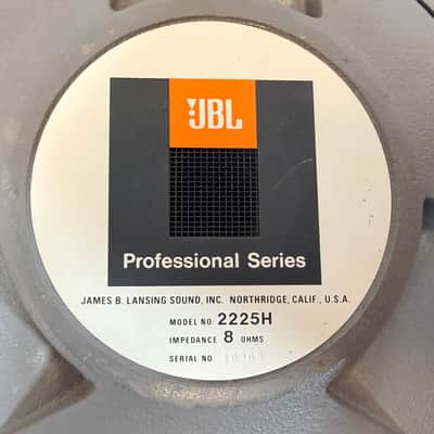 JBL 2225H 15” Professional Series Speaker – 8 Ohm Vintage PA Driver Late ’70s–early ’80s image 2