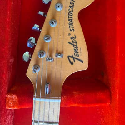 Fender Stratocaster Hardtail 1974 Maple Fretboard 1973 - 1977 - Natural image 2