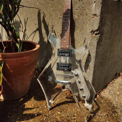 BC Rich  Warlock, Acrylic Series, rare, UK image 3