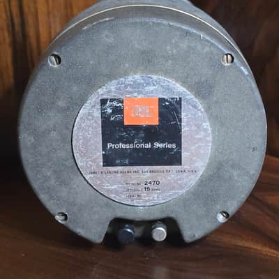 JBL 2470 Driver 8 Ohm With Phenolic Diaphragms Tested & Fully Functional with 2327 horn image 2
