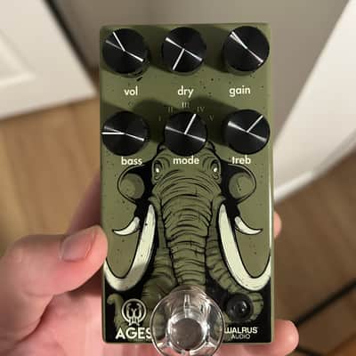 Walrus Audio Ages Five-State Overdrive 2020 - Present Olive Green image 1