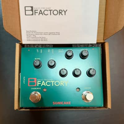 Sonicake Bass Preamp B Factory Direct Box Overdrive Pedal image 1