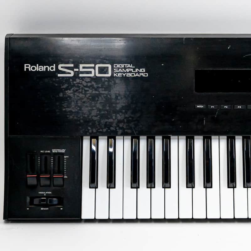 Roland S-50 Digital Sampling Keyboard w/ 7 Loaded Floppy Disks