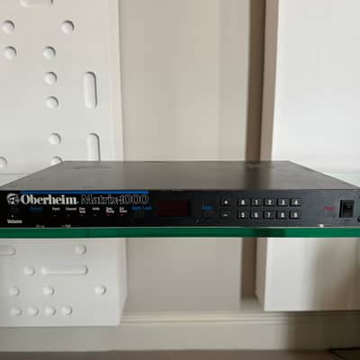 Oberheim Matrix 1000 Rackmount 6-Voice Synthesizer 1987 - Black
