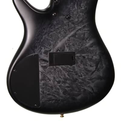 Ibanez SR300EDX-BZM 4-String Active Bass Guitar – Black Ice Matte 2025 - Black Ice Matte image 6