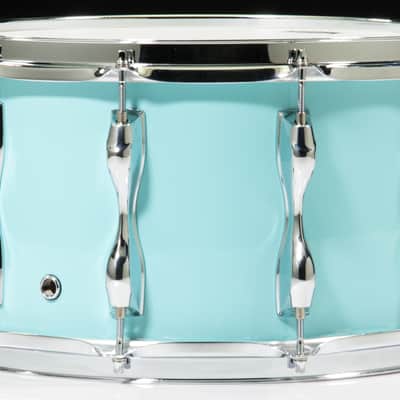 Yamaha Recording Custom 14x8 Snare Drum - Surf Green image 3