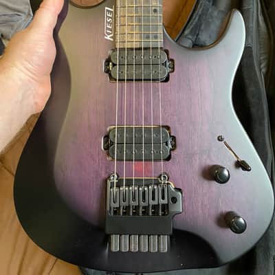 Kiesel Osiris 6 2022 Satin transparent purple with black burst image 7
