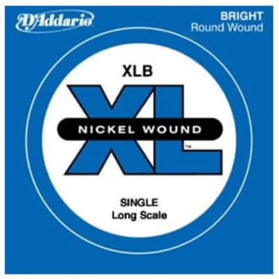 D'Addario XLB125 Nickel Wound XL Bass Single String - .125 Gauge image 2