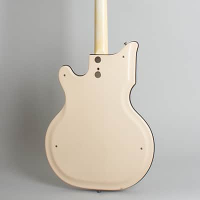 National Val-Pro 84 Solid Body Electric Guitar (1962), ser. #T-73971, black tolex hard shell case. image 2