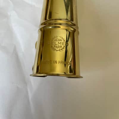 Vintage Selmer Paris Alto Saxophone Ligature and Cap Set - Listing #2 image 1