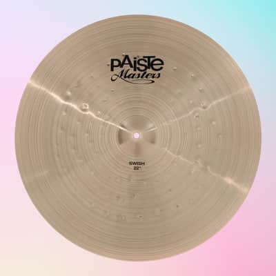 Paiste 22" Masters Swish Cymbal *USA Small Business* image 2
