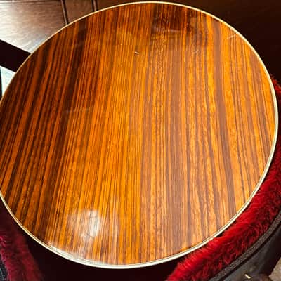 Framus Flagship Gold Resonator Five String Banjo 1974 - Gold And Rosewood image 6