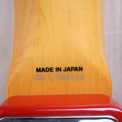 Fender MG-69 Mustang Reissue MIJ 2010 Red Matching Headstock Japan w/ Bag image 11