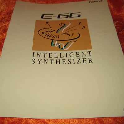 Roland E-66 Intelligent Synthesizer 61-Key Arranger Workstation fro m 1994 image 1