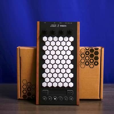 Intuitive Instruments Exquis Deluxe 61-Key MPE MIDI and CV Controller - Dark Wood image 1