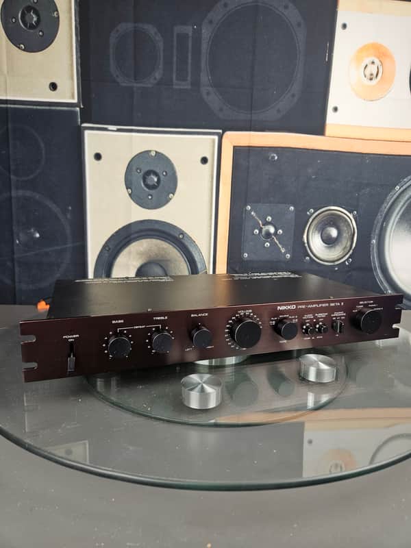 *Recapped* Nikko Beta II Stereo Preamplifier