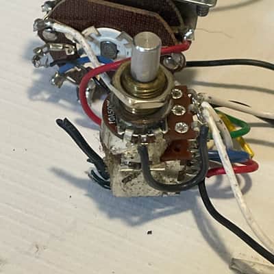 2010's Era MIM Charvel San Dimas Pro Mod 2H Guitar Complete Electronics Wiring Volume Pot Jack image 4