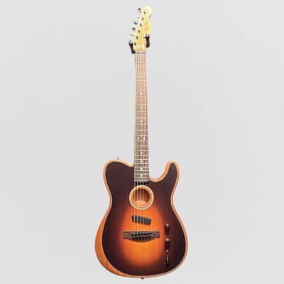 Fender Acoustasonic Player Telecaster Acoustic-Electric Guitar - Shadow Burst image 9