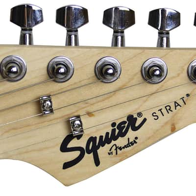 Fender Squier Short Scale 24-Inch Strat Pack - Transparent Blue w/ Tuner image 7