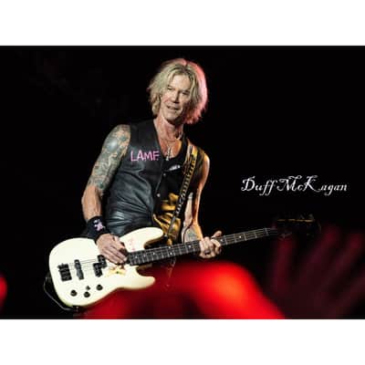 Fender Duff McKagan Signature Deluxe Precision Bass - White Pearl image 8