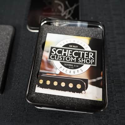 Schecter USA Custom Shop SYNYSTER GATES SIGNATURE Chrome Pickup (TREM) Set 6528 (Syn Signed Tin) image 4