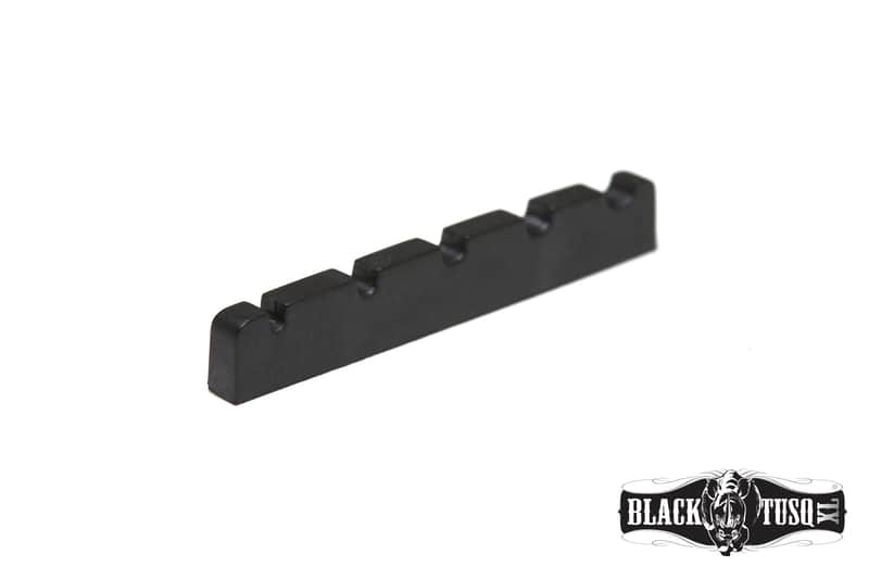 Graph Tech PT-1401-00 BLACK TUSQ XL 1-7/16" B-to-G Slotted Bass Nut - 5-String image 1