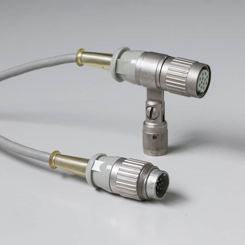Neumann SM69 / SM2 / SM23 compatible stand mount connector cable for use with vintage microphones. image 1