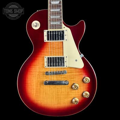 Used 2020 Epiphone Les Paul Standard '50s Cherry Sunburst w/case TSU26259