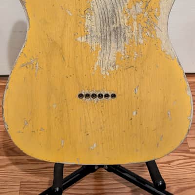 Fender Custom Shop LTD 1951 Telecaster Super Heavy Relic 2021 - Aged Nocaster Blonde image 10