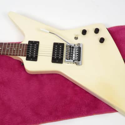 1984 Gibson Explorer - Alpine White - Kahler & Triangle Knob Pattern - James Hetfield Style image 12