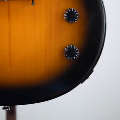 2012 Epiphone Les Paul Junior Humbucker Vintage Sunburst image 14