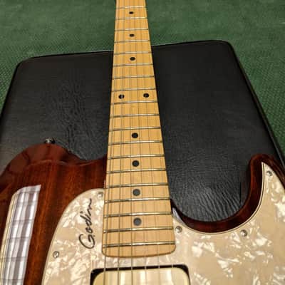 Godin Passion Custom 2018 Whiskey Burst image 2