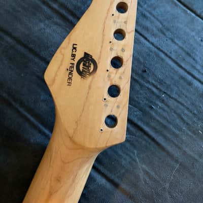 Mighty Mite Stratocaster Neck - Natural Unfinished image 1
