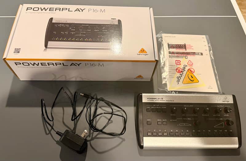 Behringer Powerplay P16-M 16-Channel Digital Personal Mixer 2011 - Present - Standard Bild 1
