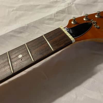 Hondo Deluxe 767 Flying V Electric Guitar Neck MIK Korea 1980s  Maple image 3