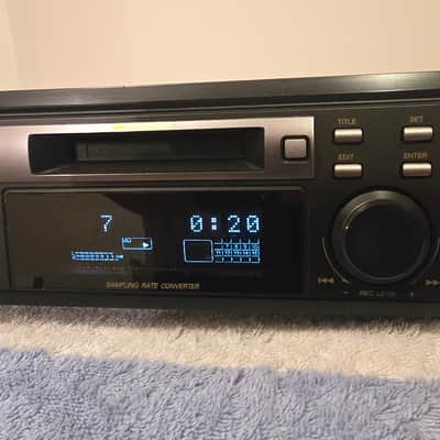 JVC XM-448 minidisc player recorder deck August 1999 - Black image 5