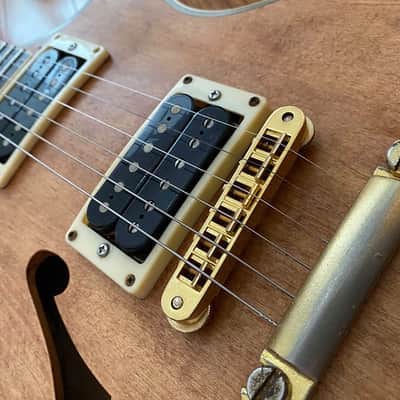 Rare Greco Japanese Mint Collection Era Custom Single Cutaway Hollowbody image 6