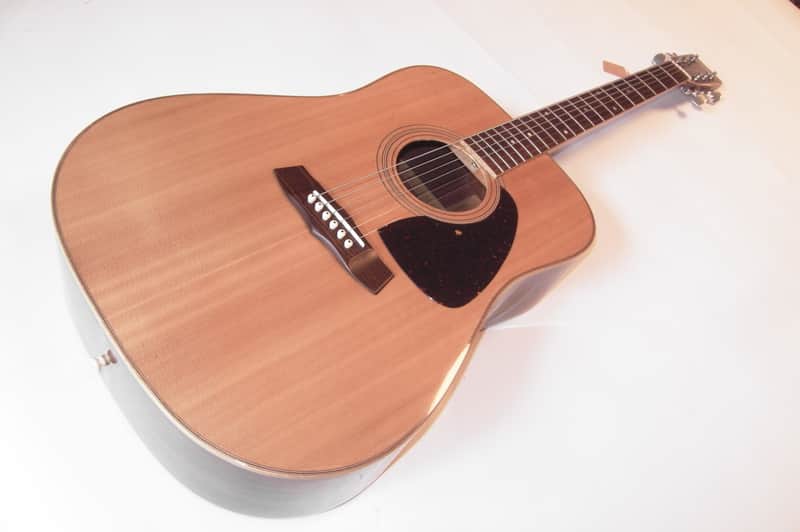 Westerngitarre Akustikgitarre akustische Gitarre Aria Modell 9210 aus den 70ern - natur image 1
