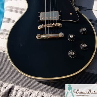 1984 Greco Mint Collection EG-500 - Les Paul Custom Copy - Made in Japan - Pro Set Up w Perfect Frets/Action/Intonation! image 6