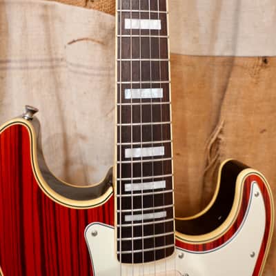 Fender Japan Zebrawood Custom Stratocaster ST68-HO 2002 - Translucent Red image 6