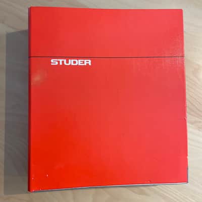 Original Studer A80 VU MkII Service Manual image 3