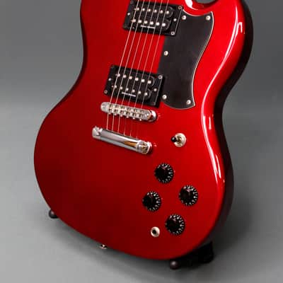 Squier M-73 Series 24 2003-era Wine Red Metallic image 3