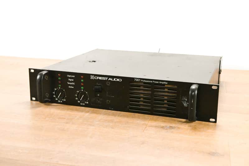 Crest Audio 7001 2-Channel Power Amplifier CG011TY image 1
