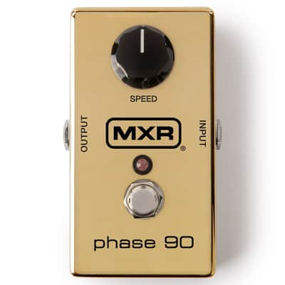 New Dunlop MXR M101GLD 50th Anniversary Phase 90 Gold Guitar Effects Pedal image 1