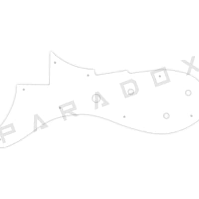Custom Pickguard For 2022 - 2026 Made in Korea Eastwood Hi-Flier Phase 4 MT Left handed - Solid White .090"