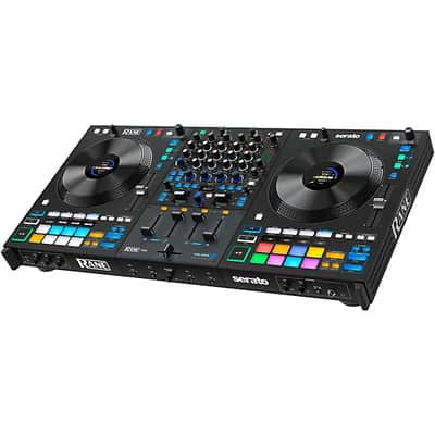 Rane FOUR 4-Channel DJ Controller 2023 - Present - Black image 4