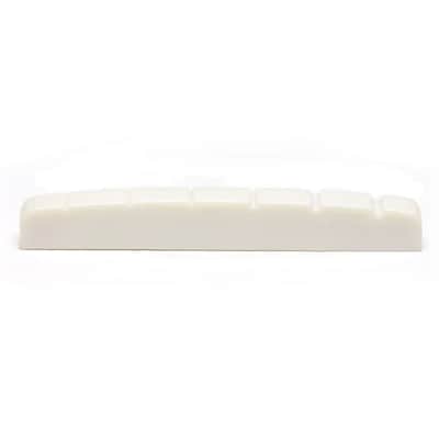 Graph Tech PQ-5010-00 TUSQ 1-3/8" E-to-E Slotted Flat-Bottom Fender-Style Guitar Nut image 1