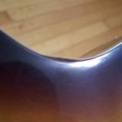 Vintage Voxton X-212 Semi-hollowbody Electric Bass Guitar image 14